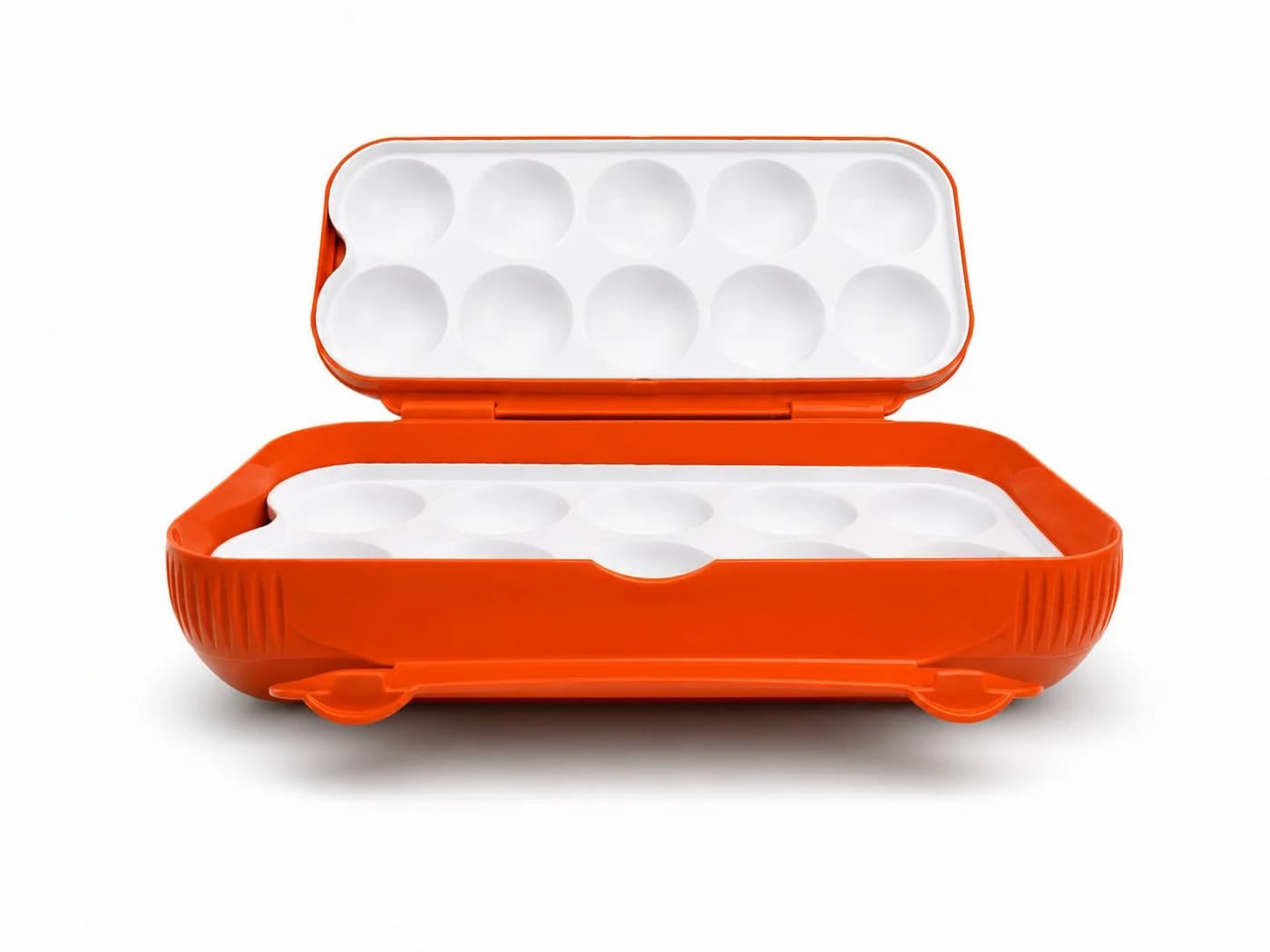 TUPPERWARE Eierbox Kolumbus für 10 Eier transparent