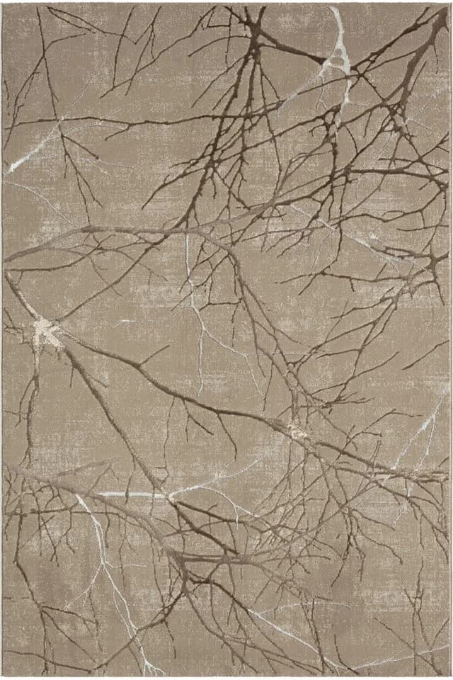 THE CARPET Teppich Mila Beige Modern Glänzend