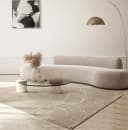 THE CARPET Teppich Mila Beige Modern Glänzend Bild 2