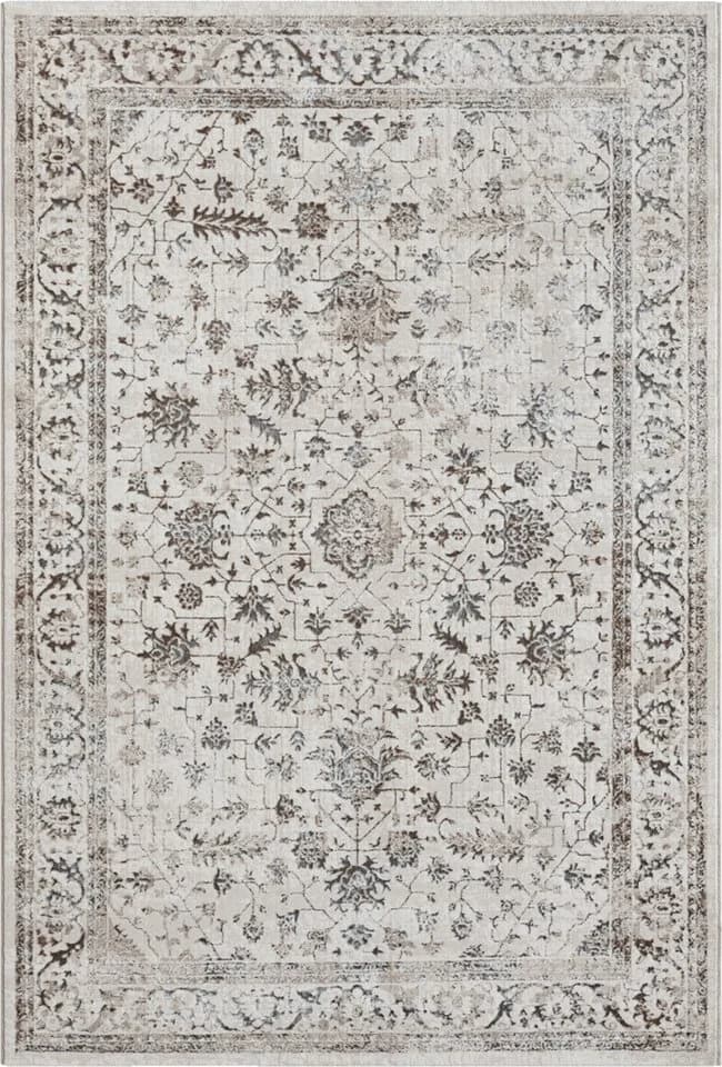 THE CARPET Teppich Mila Beige Creme Modern Glänzend