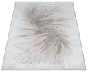 THE CARPET Teppich Mila Grau Modern 3D-Design Glänzender Flor Bild 1