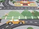THE CARPET Happy Life Teppich Grau Kinderzimmer Spielteppich Bild 5