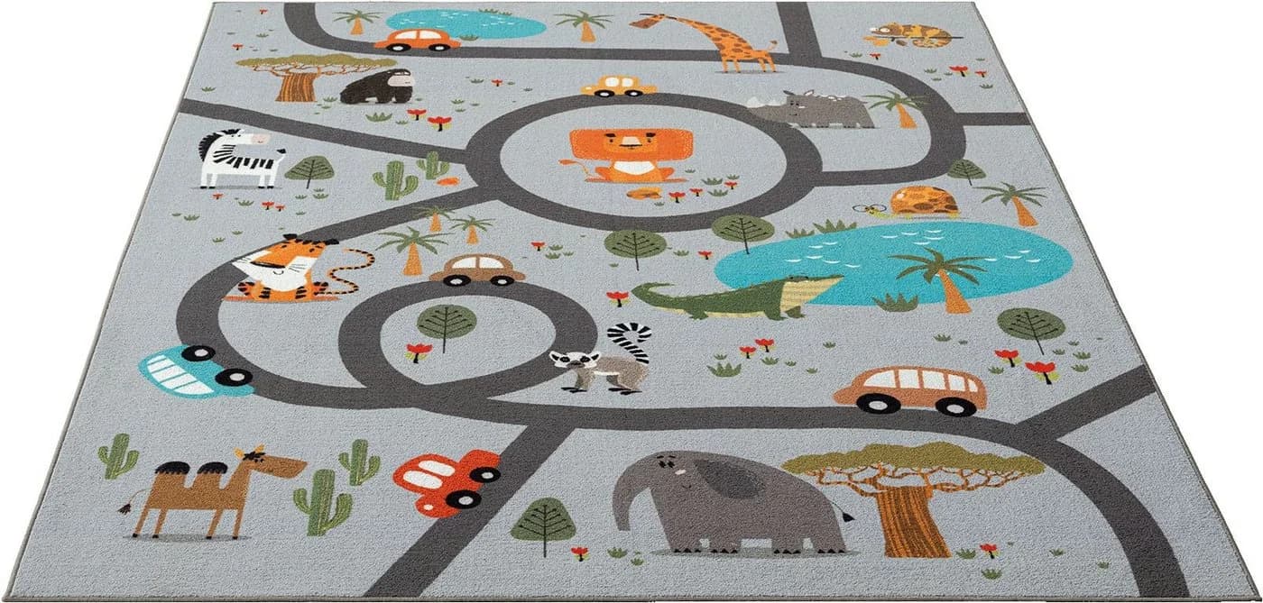 the carpet Teppich Happy Life, rechteckig, Höhe: 4 mm, Kinderzimmer Teppich Spielteppich pflegeleicht - Bild 3