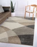 THE CARPET Teppich Pearl Beige Moderner Kurzflor Teppich Bild 1