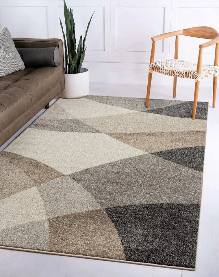 THE CARPET Teppich Pearl Beige Moderner Kurzflor