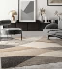 THE CARPET Teppich Pearl Beige Moderner Kurzflor Bild 2