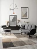 THE CARPET Teppich Pearl Beige Moderner Kurzflor Teppich Bild 1