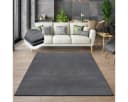 THE CARPET Teppich Cosy Anthrazit Fell-Optik Waschbar Modern Bild 2