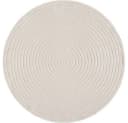 THE CARPET Santo Plus Teppich Beige/Creme Rund 160cm Polypropylen Bild 1