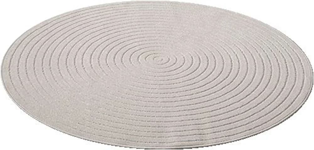 THE CARPET Santo Plus Teppich Beige/Creme Rund 160cm Polypropylen - Bild 3