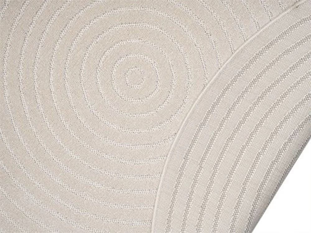 THE CARPET Santo Plus Teppich Beige/Creme Rund 160cm Polypropylen - Bild 4