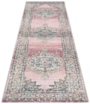 THE CARPET Palma Orient Teppich Rosa Indoor Outdoor Polypropylen Bild 3