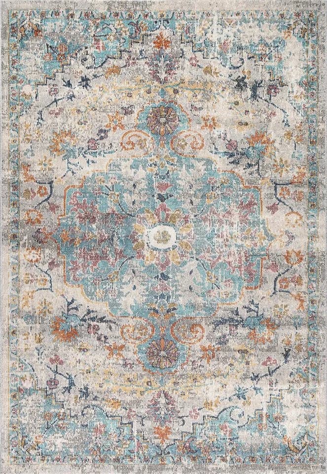 THE CARPET Palma Teppich Bunt Geometrisch Indoor Outdoor