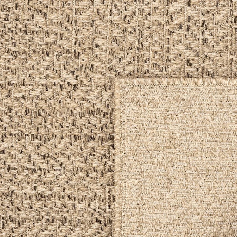 the carpet Outdoorteppich Kansas Jute-Look Beige Modern - Bild 4