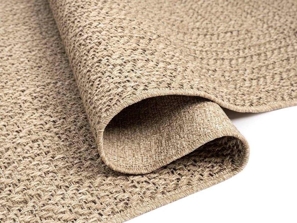 the carpet Outdoorteppich Kansas Jute-Look Beige Modern - Bild 5