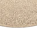 THE CARPET Kansas Teppich Rund Beige Polypropylen Jute-Look Outdoor Bild 5