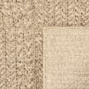 THE CARPET Kansas Teppich Beige Polypropylen Outdoor Jute-Look Bild 4