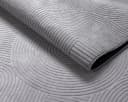 THE CARPET Rio Teppich Grau 3D-Optik Rutschfest Polyester Bild 5