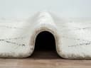 THE CARPET Bahar Shaggy Teppich Rund Beige Grau Skandinavisch Bild 3