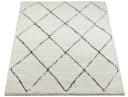 THE CARPET Bahar Shaggy Teppich Beige/Schwarz Skandinavisch Hochflor Bild 3