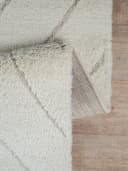 THE CARPET Bahar Shaggy Teppich Beige Grau Skandinavisch Hochflor Bild 5