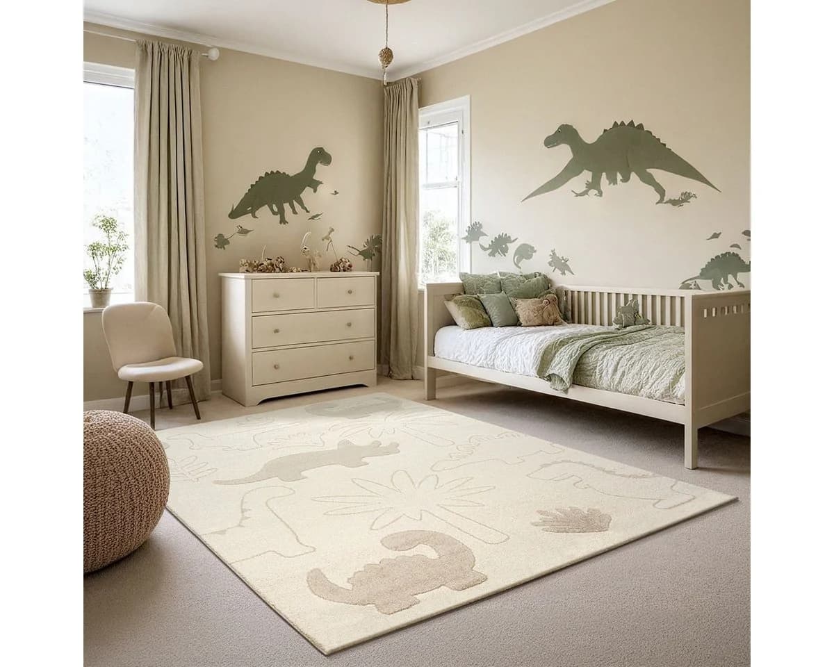 THE CARPET Elisa Kids Teppich Beige Creme Kinderzimmer - Bild 2