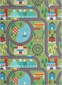 THE CARPET Happy Life Teppich Grün Kinderzimmer Bild 1