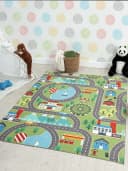 THE CARPET Happy Life Teppich Grün Kinderzimmer Bild 2