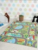 THE CARPET Happy Life Teppich Grün Kinderzimmer Bild 5
