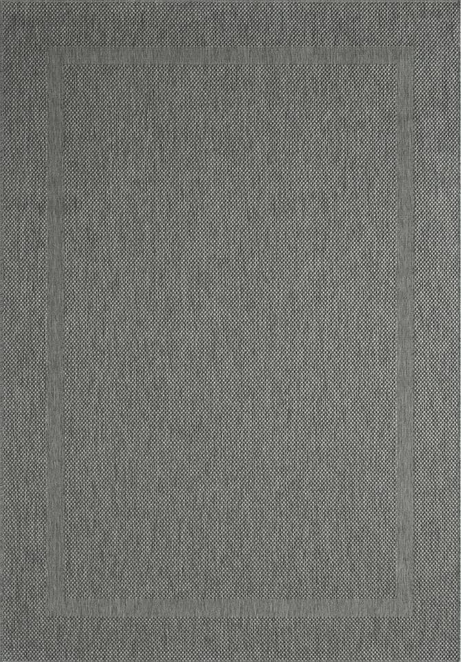 THE CARPET Mistra Teppich Anthrazit Indoor Outdoor Polypropylen