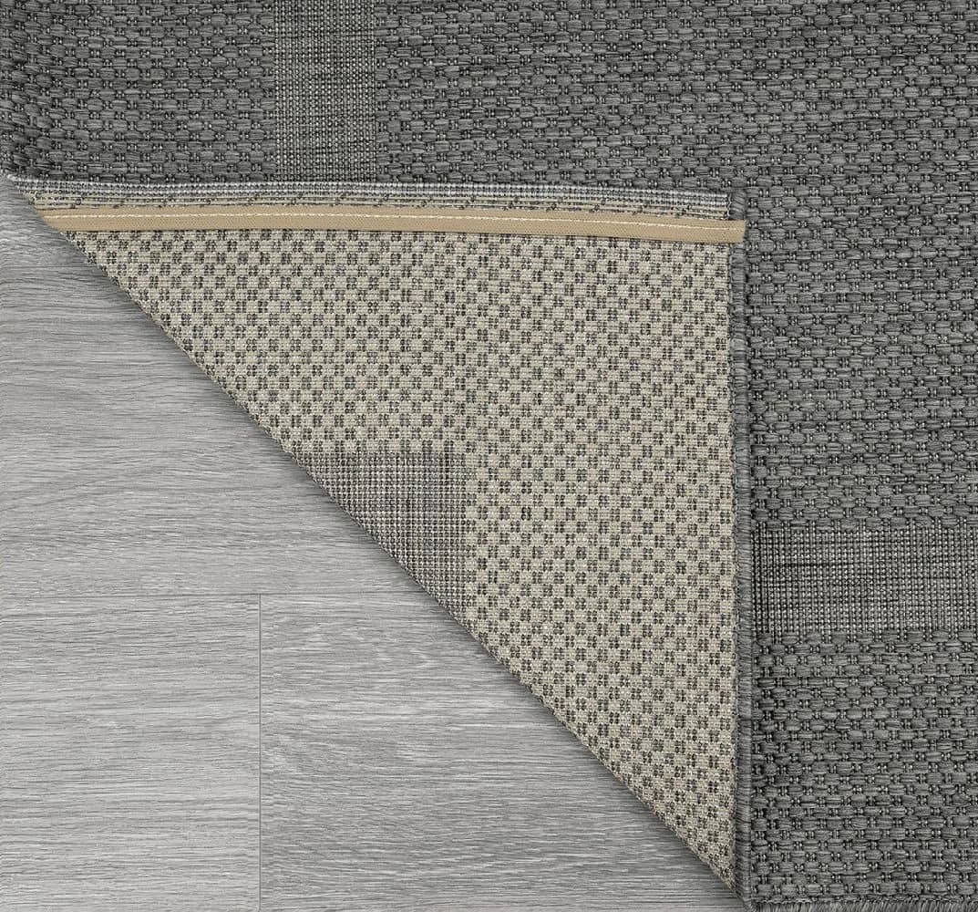 THE CARPET Mistra Teppich Anthrazit Indoor Outdoor Polypropylen - Bild 4