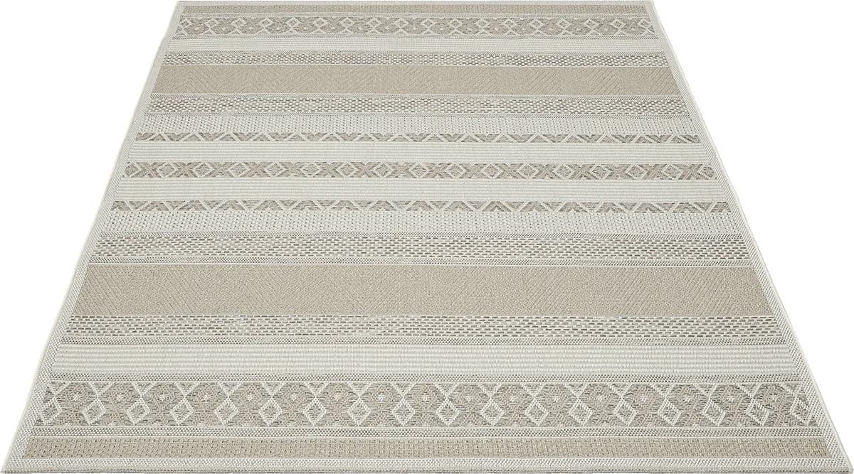 THE CARPET Calgary Teppich Beige Geometrisch Modern - Bild 3