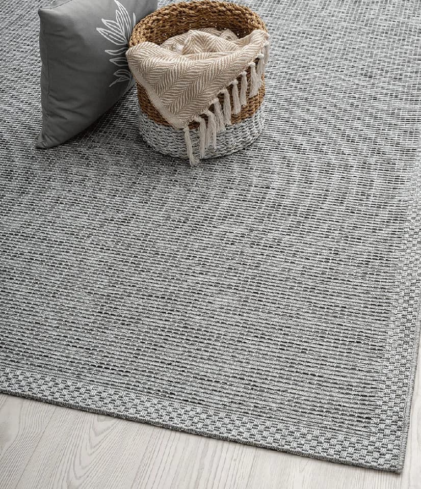 THE CARPET Calgary Teppich Grau Geometrisch Modern Outdoor - Bild 4