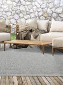 THE CARPET Calgary Teppich Grau Geometrisch Modern Outdoor Bild 5