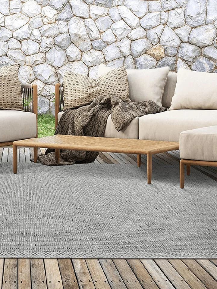 THE CARPET Calgary Teppich Grau Geometrisch Modern Outdoor - Bild 5