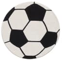 THE CARPET Kinderteppich Lou Schwarz Fußballmotiv Bild 5