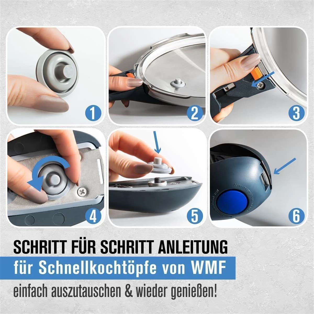 Piebert Schnellkochtopf-Dichtung 39155 für WMF Perfect - Bild 3