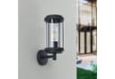 Lindby Außen-Wandleuchte Ojali Metall Schwarz IP44 1x15W Bild 3