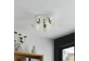 Lindby Deckenstrahler Efgenia Keramik Weiß Landhaus-Optik Bild 4