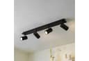 Lindby Deckenstrahler Joffrey 80 cm Schwarz 4-flg. GU10 Bild 1