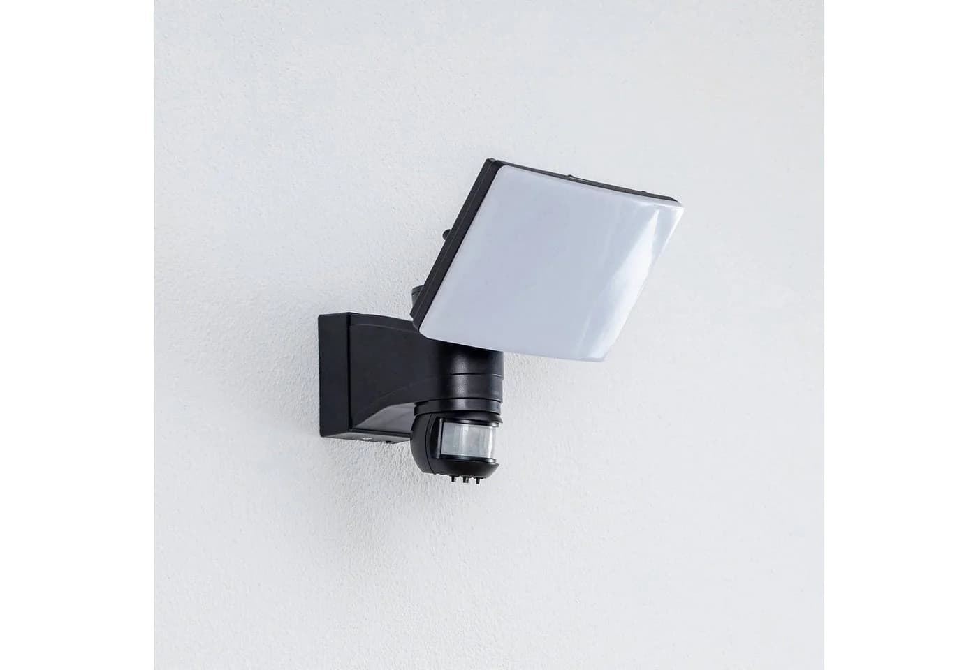 Prios LED-Außenwandstrahler Avayah Bewegungsmelder IP44 Schwarz - Bild 3