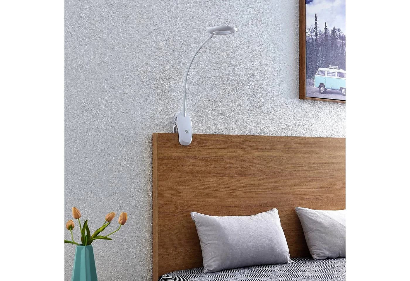 Prios Klemmleuchte Harumi LED 4W Universalweiß Dimmbar - Bild 4