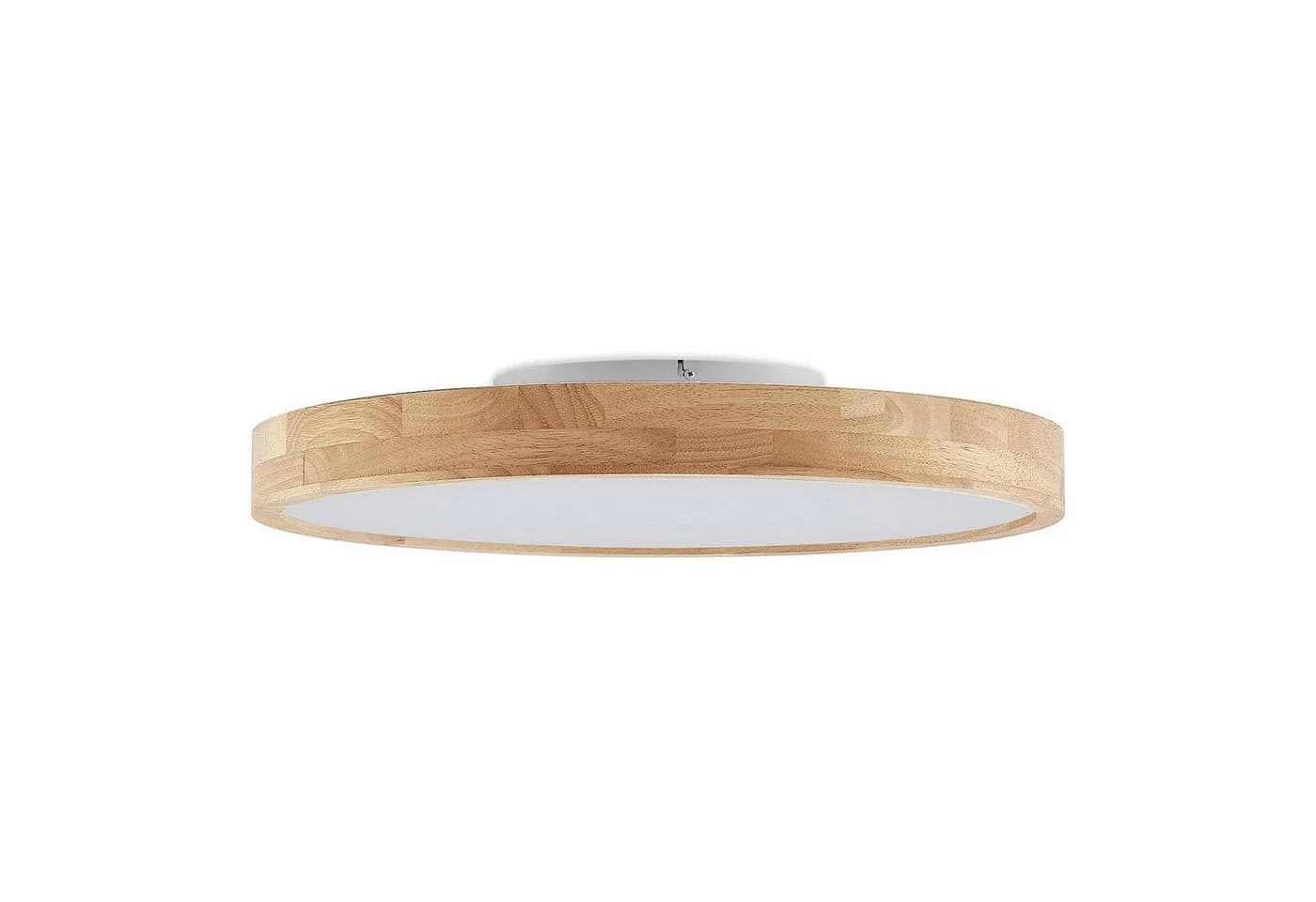 Lindby LED-Deckenlampe Lanira Ø 60 cm Holz Remote CCT - Bild 2