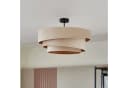 Lindby Deckenlampe Jusari Creme Textil Ø 56 cm E27 Bild 4