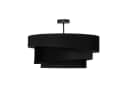 Lindby Deckenlampe Jusari Schwarz Textil 56 cm E27 Bild 5