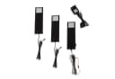 Lindby Amaryll LED-Unterbaulampe 3er-Set Schwarz Bild 2