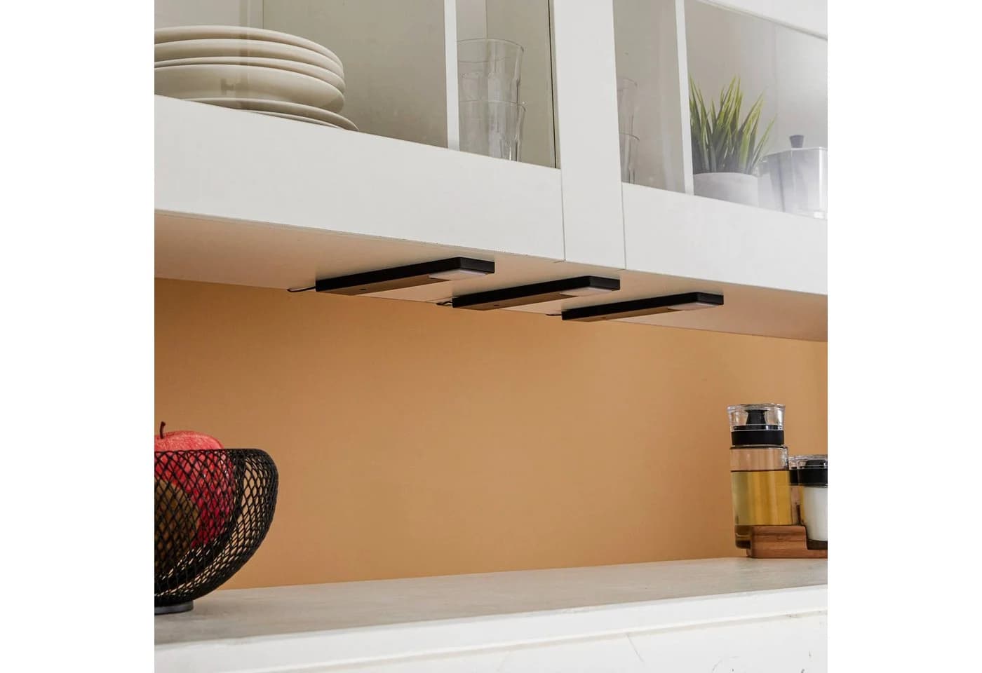 Lindby Amaryll LED-Unterbaulampe 3er-Set Schwarz - Bild 3