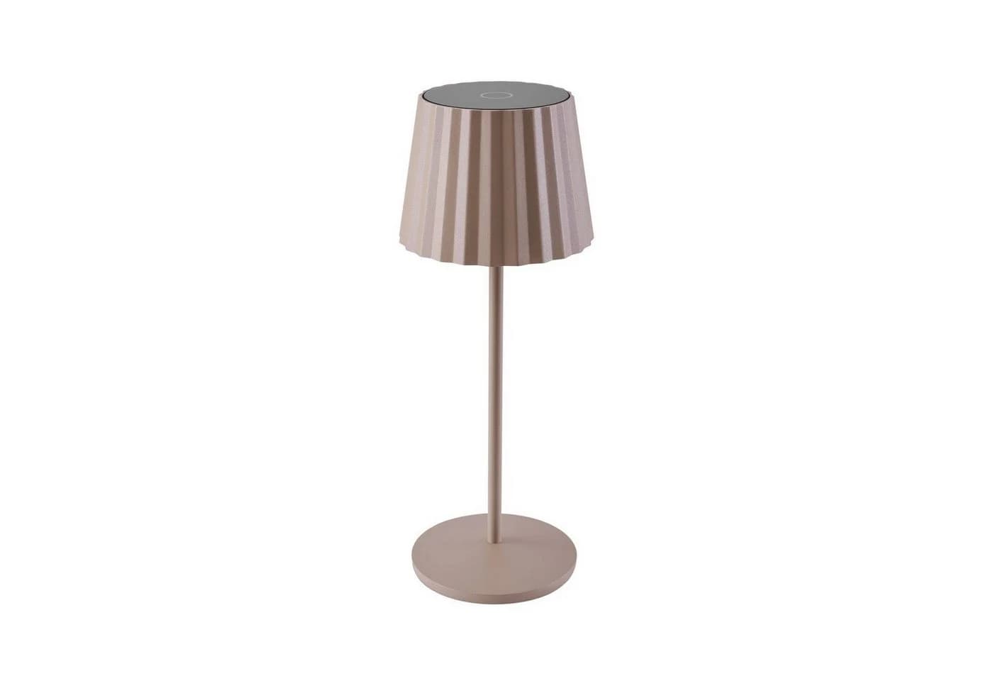 Lindby LED-Akku-Tischleuchte Esali Sandbeige Metall IP65 - Bild 2