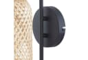 Lindby Wandleuchte Venora Bambus Schwarz Bild 5
