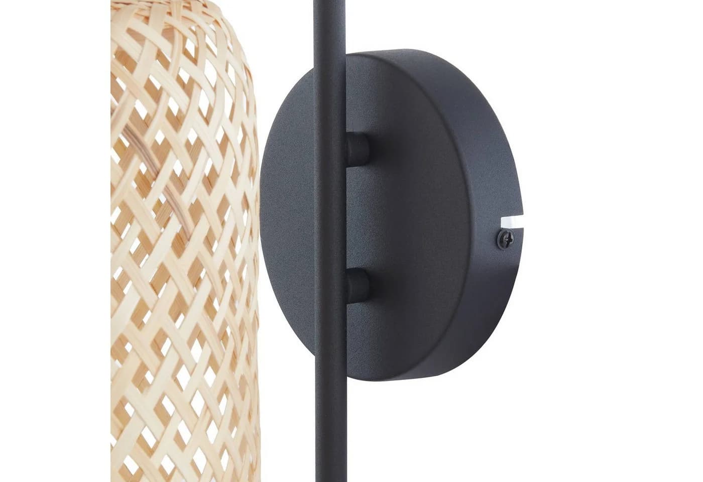 Lindby Wandleuchte Venora Bambus Schwarz - Bild 5